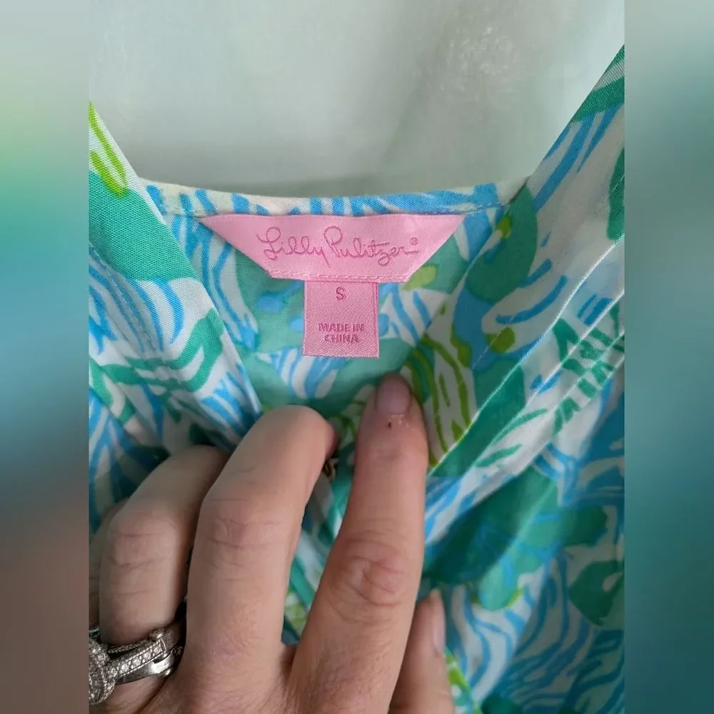Lilly Pulitzer Pants & Jumpsuits | Lilly Pulitzer | Jumpsuit Melba Green Lagoon